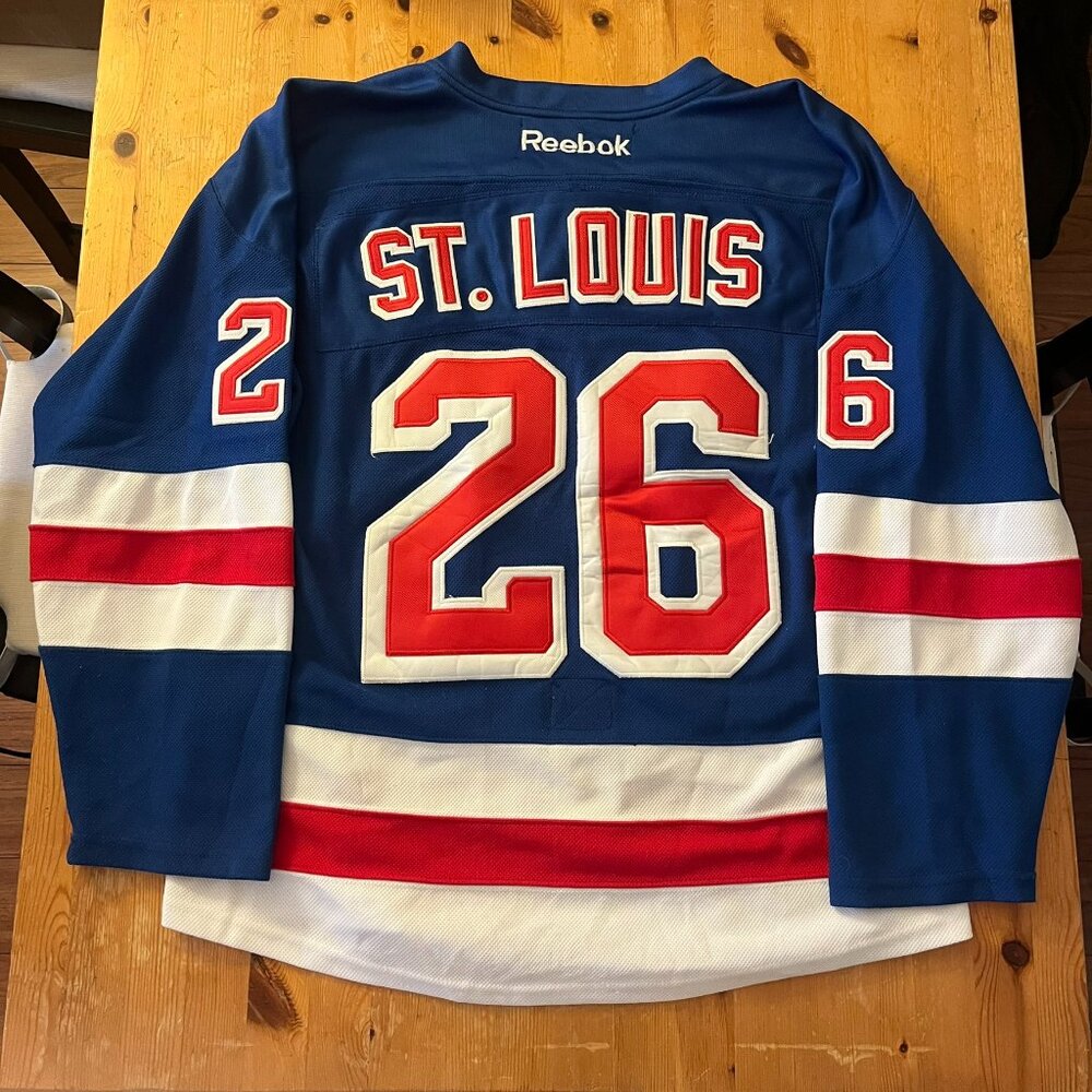 Martin St Louis New York Rangers Reebok Hockey Jersey